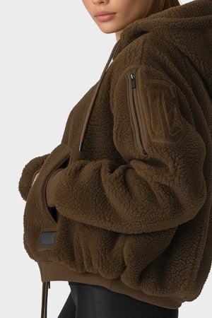 Plush Sherpa Cozy Coat