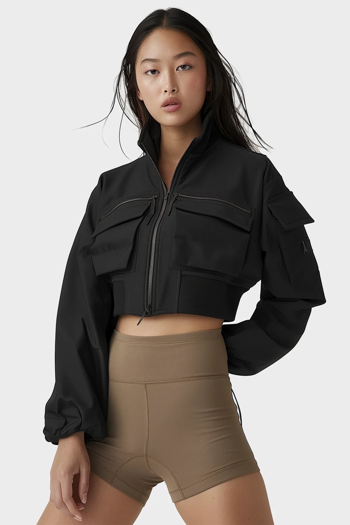 Scuba Stretch Short Cargo Jacket