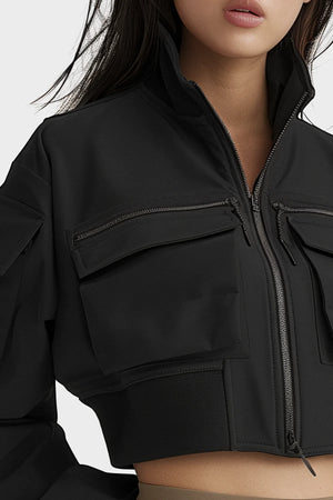 Scuba Stretch Short Cargo Jacket