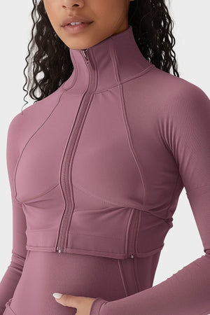 Sculpting Corset Zip-Up Hoodie